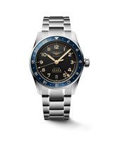 Orologio Longines Uomo Spirit Zulu Time in Acciaio L38024606 - L38024606